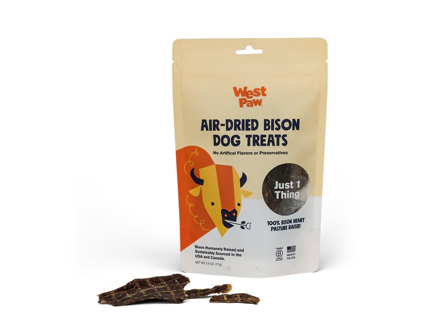 Air-Dried Bison Heart Dog Treats